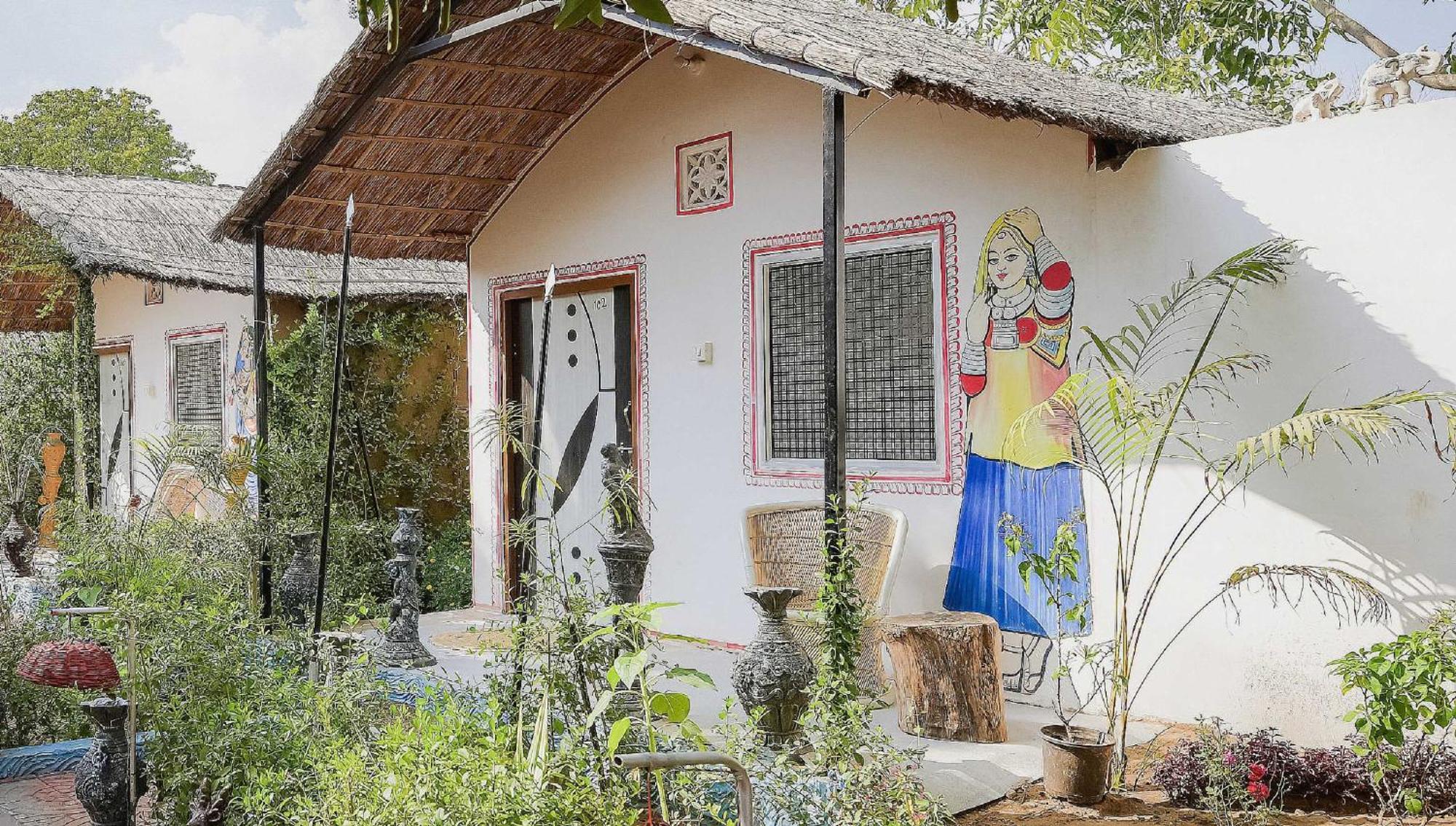 Hotel O Vaishnav Village Camps Pushkar Exterior photo